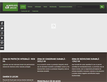 Tablet Screenshot of defileuljiului.ro